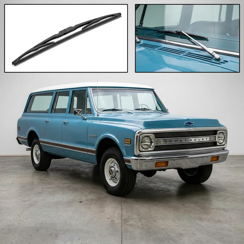 Passenger Side Wiper Blade for Chevrolet K20 Suburban (1967 - 1986) - 1